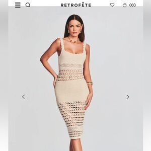 Retrofete XS dress beach knit
